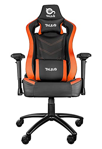 TALIUS, TECH 4 U TALIUSsillaVulturegamingNegraNaranjabutterfly Gaming-Stuhl, Faux Leather Polyurethane, Orange, No aplicable von TALIUS