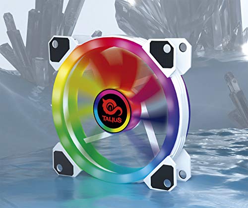 Talius Iris Spectrum RGB Fan 12 cm (Available in Two Colours) (White) von TALIUS