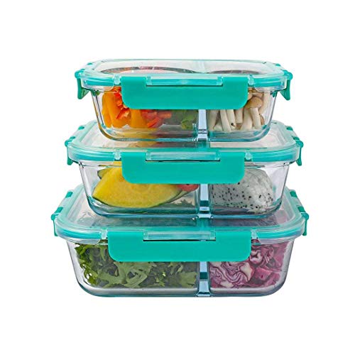 TALK-POINT Frischhaltedosen-Set mit Deckel und Klipp-Verschluss, Behälter aus Thermo-Glas, hitze- und kältebeständig, als Auflauf-Form und Lunch-Box, luftdicht und auslaufsicher (6- teilig) TALK-POINT Frischhaltedosen-Set mit Deckel und Klipp-Verschluss, Behälter aus Thermo-Glas, hitze- und kältebeständig, als Auflauf-Form und Lunch-Box, luftdicht und auslaufsicher (6- teilig) von TALK-POINT