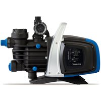 D-eboost 1100 Hauswasserautomat - 3.750 L/u - 1100W - Förderhöhe 45 m - Inkl. Wasserfilter - Trockenlaufschutz - Geräuscharm - Gartenpumpe - Blau / von TALLAS