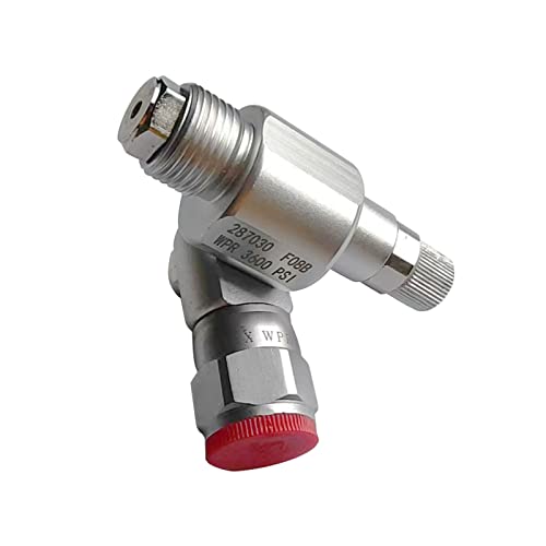 CleanShot Absperrventil mit Spitze, 287030 Airless Spray Adapter Gelenk für Airless Sprayer, Sprayer Zubehör Universal Drehgelenk von TALOEYH