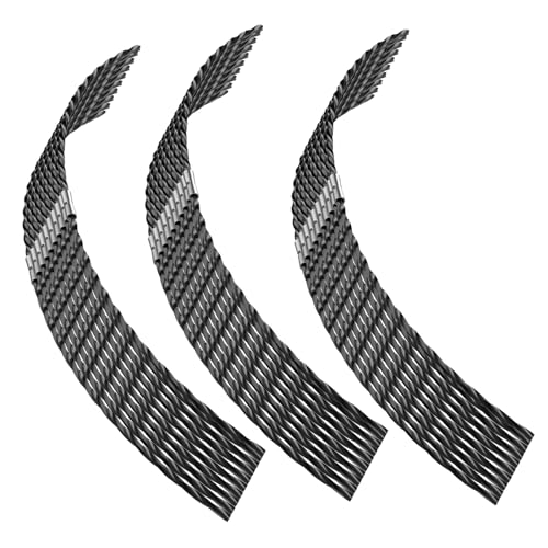 TALOEYH Bosch F016800431 Trimmerfaden, 37 cm x 3,5 mm, extra starkes Schneidgewinde, quadratischer Rasentrimmerfaden für AFS 23-37 Freischneider (30 Stück) von TALOEYH