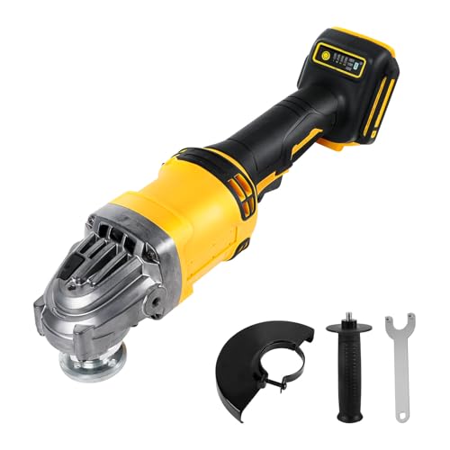 TALOEYH - Winkelschleifer bürstenlos kompatibel mit DeWalt 18V/20V Akku (keine Batterie), 3 variable Geschwindigkeit Power Grinder, 10000RPM, bürstenlose Schleifmaschinen zum Schneiden, Schleifen von TALOEYH