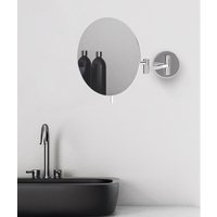 Kosmetikspiegel Talos Chios - 20 cm - Rasierspiegel mit 3-Fach Vergrößerung - Chrom-Optik - veränderbare Spiegelposition Kosmetikspiegel Talos Chios - 20 cm - Rasierspiegel mit 3-Fach Vergrößerung - Chrom-Optik - veränderbare Spiegelposition von TALOS