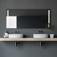 Light Badspiegel mit Beleuchtung - led Badezimmerspiegel 160x70 cm - Wandspiegel mit led Lichtausschnitt - Spiegel mit Lichtfarbe neutralweiß Light Badspiegel mit Beleuchtung - led Badezimmerspiegel 160x70 cm - Wandspiegel mit led Lichtausschnitt - Spiegel mit Lichtfarbe neutralweiß von TALOS