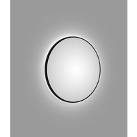 TALOS Dekospiegel, rund, Ø: 100 cm - schwarz von TALOS