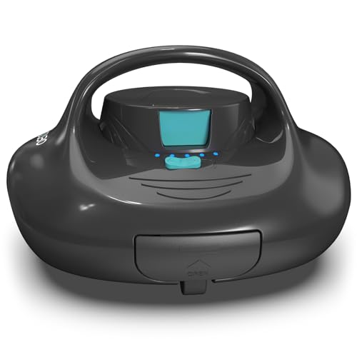 TALOSBO Pleco Se Poolroboter Akku 130 Mins Leistungsstarke Reinigung, Automatischer Kabelloser Poolreiniger Duale Motoren für Flachboden Pool bis zu 80 m² TALOSBO Pleco Se Poolroboter Akku 130 Mins Leistungsstarke Reinigung, Automatischer Kabelloser Poolreiniger Duale Motoren für Flachboden Pool bis zu 80 m² von TALOSBO