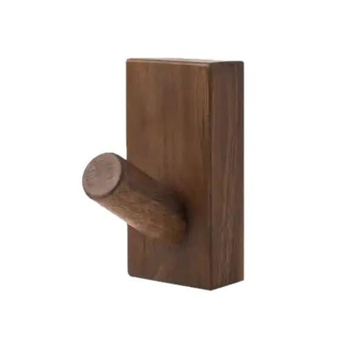 TALWHAH Wandgarderobe, Wandgarderobenhaken aus Massivholz – for Eingangsbereich, Schlafzimmer und Flur(Dark brown) von TALWHAH
