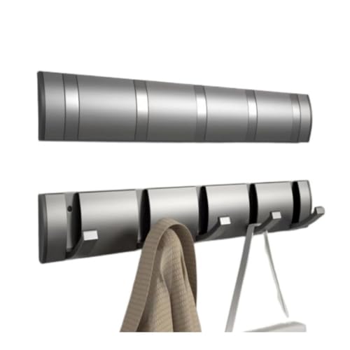 Wandgarderobe, Haken for Aufhängen hinter der Tür – 5 Haken for Badezimmer, Eingangsbereich und Kleidung von TALWHAH