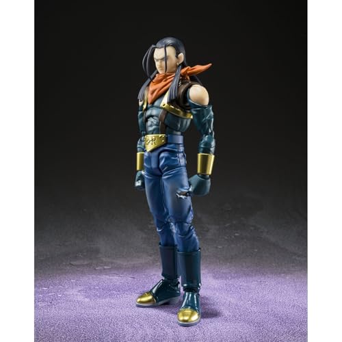 TAMASHII NATIONS Dragon Ball GT S.H.Figuarts Actionfigur Super Android 17 20 cm von TAMASHII NATIONS