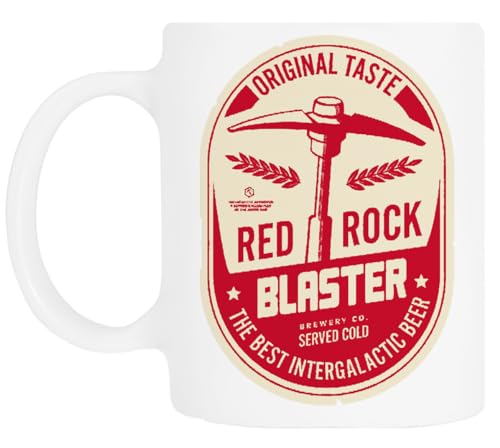 TAMBOOTEE Deep Rock Galactic Red Rock Weißer Keramikbecher-Trinkbecher von TAMBOOTEE