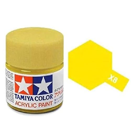 Tamiya 81508 Acryl Mini X-8 Zitronengelb von TAMIYA