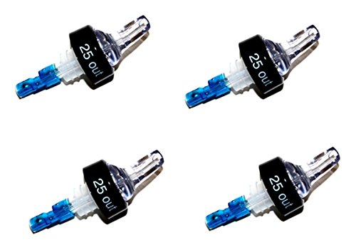 Compact - Portionierer 2,5 cl Ausgießer - 4 Stück von TAMLED