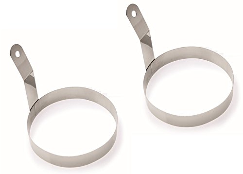 Eierring Ø 10 cm Edelstahl 2er Set von TAMLED