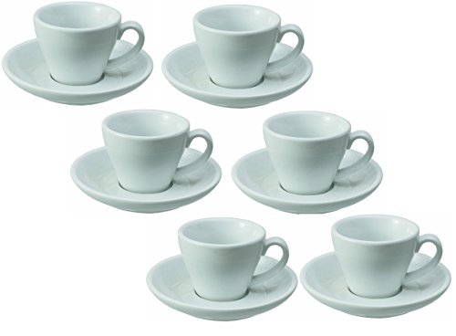 Espressotasse Doppio Italia inklusive Untertasse 6er Pack von TAMLED