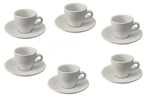 Espressotasse Italia inklusive Untertasse - 6er Pack von TAMLED