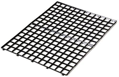 Gläserabtropfmatte schwarz 30 x 20 cm 4 Stück steckbar von TAMLED