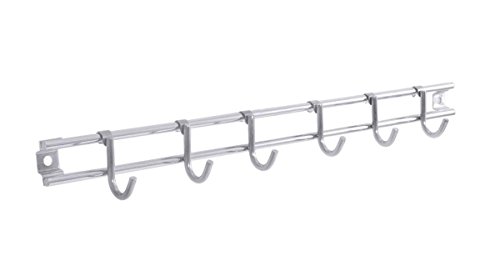 Hängeleiste mit 10 verschiebbaren Haken von TAMLED