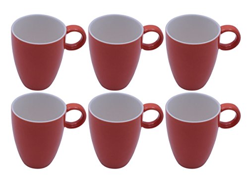 TAMLED Kaffeepott orange Set zu 6 Stück von TAMLED