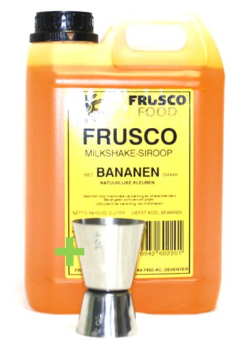 Milchshake Sirup Banane im 2 l Kanister + hochwertigem Doppelmaß Milchshake Sirup Banane im 2 l Kanister + hochwertigem Doppelmaß von TAMLED