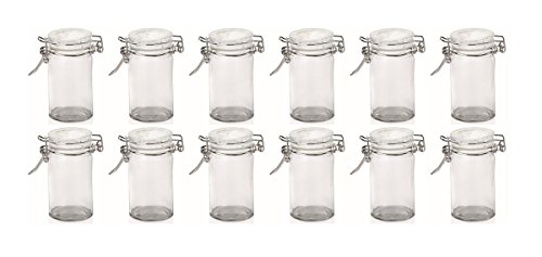 Petit Bügelverschlussglas rund 75 ml 12er Set von TAMLED