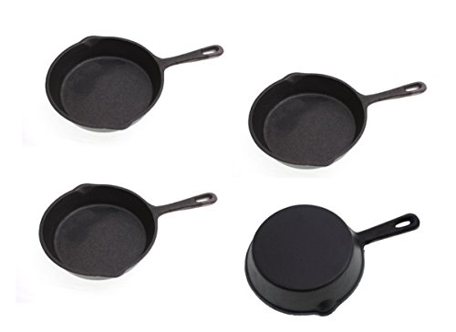 TAMLED SET Servierpfanne Gusseisenpfanne Ø 20 cm 4 Stück TAMLED SET Servierpfanne Gusseisenpfanne Ø 20 cm 4 Stück von TAMLED