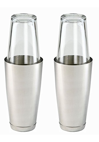 TAMLED Boston Shaker mit Mixingglas 0,6 l - 2 er Set von TAMLED