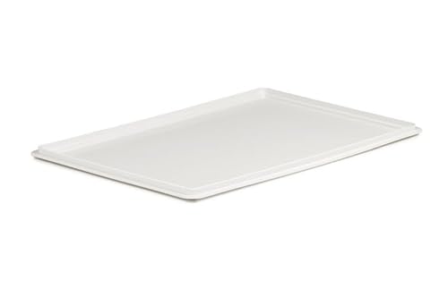 Deckel zu Pizzaballenbox Teigkiste Aufbewahrungsbehälter Gärcontainer temperaturbeständig geruchsneutral lebensmittelecht stapelbar Polypropylen von TAMLED