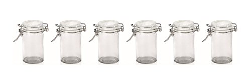 TAMLED Petit Bügelverschlussglas rund 75 ml 6er Set von TAMLED