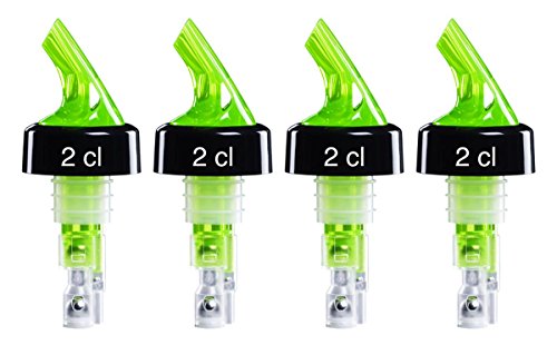 TAMLED SET Portionierer 2 cl Ausgießer neon grün von TAMLED