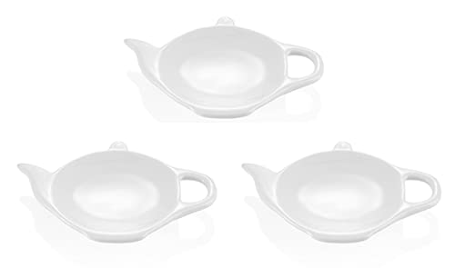 TAMLED Teebeutelablage 2. Wahl, Porzellan Set aus Porzellan in Teekännchenform Teegenuß im kleinsten Detail als Teebeutelhalter, Saucenschale oder Teesiebablage TAMLED Teebeutelablage 2. Wahl, Porzellan Set aus Porzellan in Teekännchenform Teegenuß im kleinsten Detail als Teebeutelhalter, Saucenschale oder Teesiebablage von TAMLED