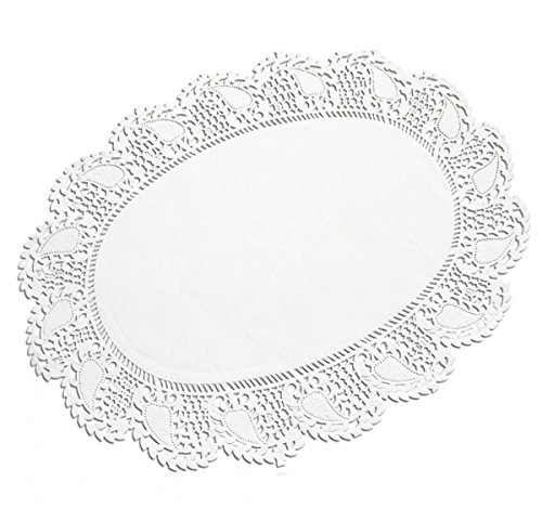 TAMLED Tortenspitzen oval 27 x 36 cm 250 Stück weiß TAMLED Tortenspitzen oval 27 x 36 cm 250 Stück weiß von TAMLED