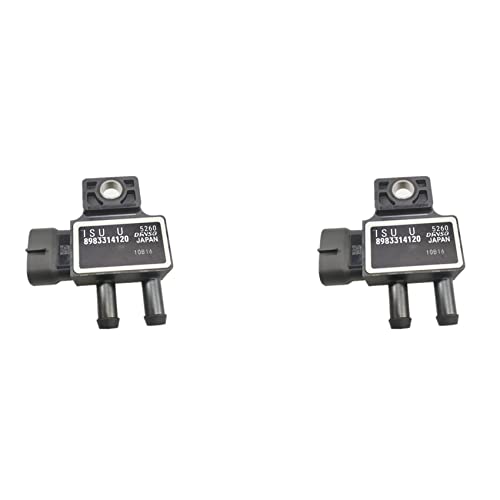 TAMOSH 2X Auto Auspuff DPF Differenzdrucksensor für D-MAX DAMX MUX 8983314120 von TAMOSH