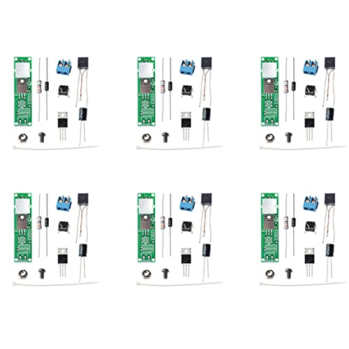 TAMOSH 6X DC3-5V DIY Kit Hoch Spannung Generator Lichtbogen Zünder Feuerzeug Kit für DIY Elektronisch Produktion Suite von TAMOSH