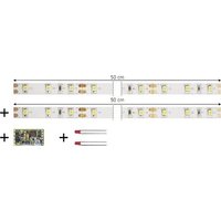 TAMS Elektronik 53-01450-02-C LED-Streifen Fahrtrichtungsabhängig, Dimmen, Schalten mit Modul Warmw von TAMS Elektronik