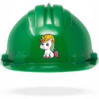 TAMS® Kinderhelm - Drehverschluss Grün Einhorn von TAMS