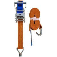TAMS® Spanngurt, Zurrgurt mit Ratsche und Haken EN 12195-2, 1T - 2T 2 Tonnen 8m von TAMS