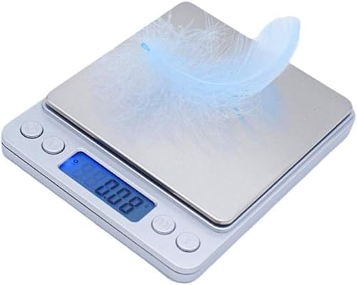 Elektronische Waage Elektronische Waage Küchenwaage Mini Digitalwaage Edelstahl Plattform Schmuckwaage Elektronische Waage Langlebig Elektronische Waage Elektronische Waage Küchenwaage Mini Digitalwaage Edelstahl Plattform Schmuckwaage Elektronische Waage Langlebig von TAMSNDL