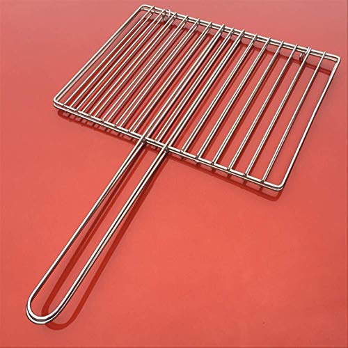 Grillkorb Outdoor BBQ Tools Medium Grillzubehör Verdickt 304 Grillfisch Clip Edelstahl von TAMSNDL