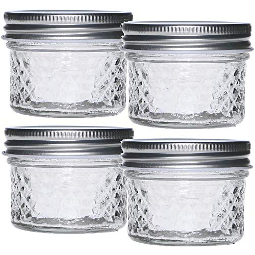 TAMUME Klarglasglas Set mit luftdichtem Schraubdeckel, Weithals-Einmachglas, Sauce und Marmeladenglas 4er-Set TAMUME Klarglasglas Set mit luftdichtem Schraubdeckel, Weithals-Einmachglas, Sauce und Marmeladenglas 4er-Set von TAMUME