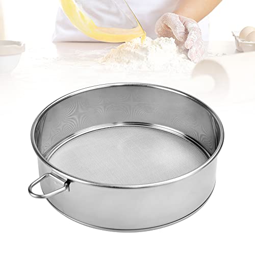 TANCUDER Mehlsieb Edelstahlsieb Feinmaschensieb Fein Küchensieb 304 Edelstahl Sieb Rundes Fein Mehlsieb 20 * 20 * 5.2cm Edelstahl Fein Mehl Sieben für Reis, Getreide, Bohnen, Obst und Gemüse (Silber) TANCUDER Mehlsieb Edelstahlsieb Feinmaschensieb Fein Küchensieb 304 Edelstahl Sieb Rundes Fein Mehlsieb 20 * 20 * 5.2cm Edelstahl Fein Mehl Sieben für Reis, Getreide, Bohnen, Obst und Gemüse (Silber) von TANCUDER