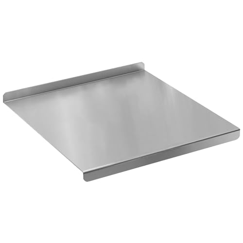 TANGPINGMAO Counter Edge Choping Board 12x16 '' Teigboard Nicht -Schlupf -Zähler mit Lippen, Edelstahl -Hacking -Arbeitsplatte Beschützer von TANGPINGMAO