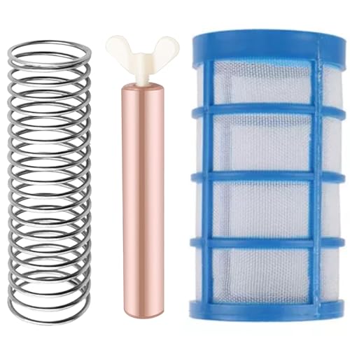 TANGPINGMAO Pool Ionizer Copper Ersatzkit mit 4.1 x 0.6 Kupferanode, Korb Skimmer und Feder, einfach zu verwenden Anode für Pool -Ionisator -Austausch TANGPINGMAO Pool Ionizer Copper Ersatzkit mit 4.1 x 0.6 Kupferanode, Korb Skimmer und Feder, einfach zu verwenden Anode für Pool -Ionisator -Austausch von TANGPINGMAO