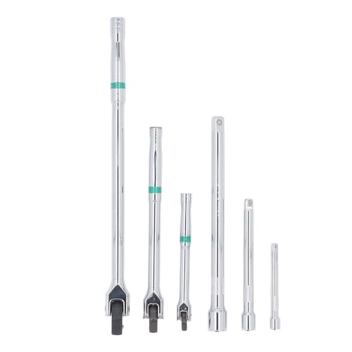 1/2" Drive Extension, F Bar Wrench Extension Set - 1/2", 3/8", 1/4" Drive Socket Spanner Kit for Vehicle Maintenance & Construction - Durable CrV Steel, 180° Rotatable Head von TANIQIACA