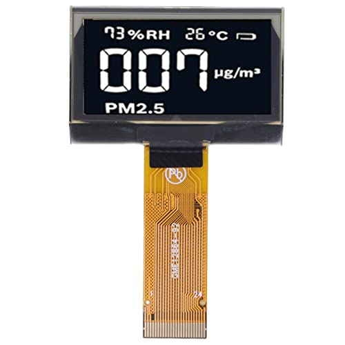 1,54in LCD -Anzeigemodul, Digitale Board mit 128x64 Auflösungsdauer, SSD1309 Driven, 24 -Pin -Zubehör -Set -Kit, klares und helles Display für DIY -Elektronikprojekte (MRC128-1 White) von TANIQIACA