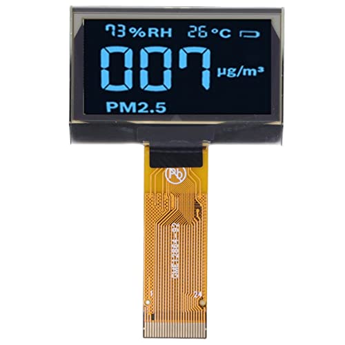 1,54in LCD -Anzeigemodul, Digitale Board mit 128x64 Auflösungsdauer, SSD1309 Driven, 24 -Pin -Zubehör -Set -Kit, klares und helles Display für DIY -Elektronikprojekte (MRC128-3 Blue) von TANIQIACA