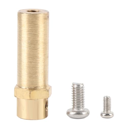 3mm Shaft Coupling with Screws Brass Secure Connection Motor Shaft Coupling Joint Connector for Stainless Steel Universal Wheel - for DIY and Industrial Use 3mm Shaft Coupling with Screws Brass Secure Connection Motor Shaft Coupling Joint Connector for Stainless Steel Universal Wheel - for DIY and Industrial Use von TANIQIACA
