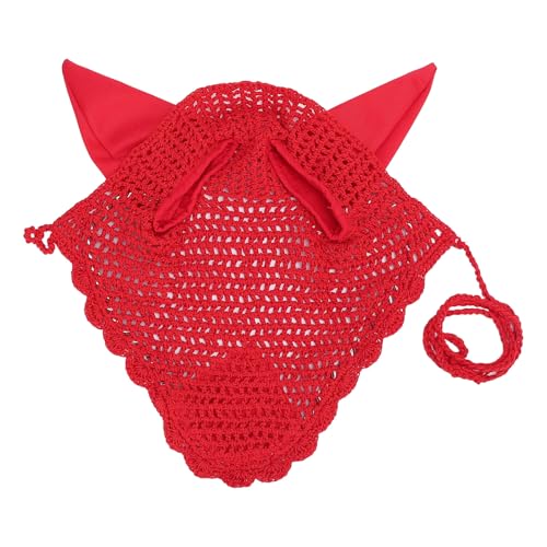 Baumwoll-e-Ohr-Bonnet-atmungsaktives Fliegenschleier-Ohr Netz, Häkeln, für empfindliche e, Reitsport ausrüstung Baumwoll-e-Ohr-Bonnet-atmungsaktives Fliegenschleier-Ohr Netz, Häkeln, für empfindliche e, Reitsport ausrüstung von TANIQIACA
