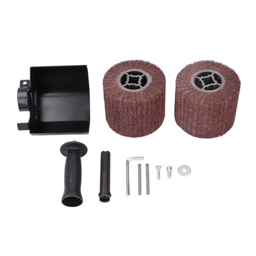 Burnishing Polishing Machine Accessory Multifunctional Handheld Polishing Machine Accessory with 2 Brushing Wheel - Burnishing Polishing Tool Accessory Burnishing Polishing Machine Accessory Multifunctional Handheld Polishing Machine Accessory with 2 Brushing Wheel - Burnishing Polishing Tool Accessory von TANIQIACA