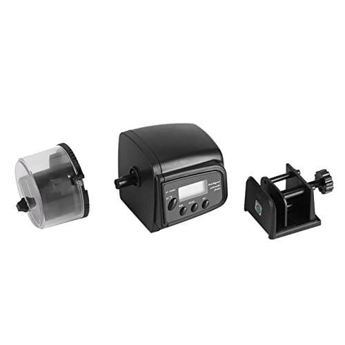 Digital LCD Automatic Fish Feeder Dispenser Timer, Aquarium Food Feeding Machine, Adjustable Food Outlet, 24 Hour Timer Setting, Large Capacity, Easy Installation Digital LCD Automatic Fish Feeder Dispenser Timer, Aquarium Food Feeding Machine, Adjustable Food Outlet, 24 Hour Timer Setting, Large Capacity, Easy Installation von TANIQIACA